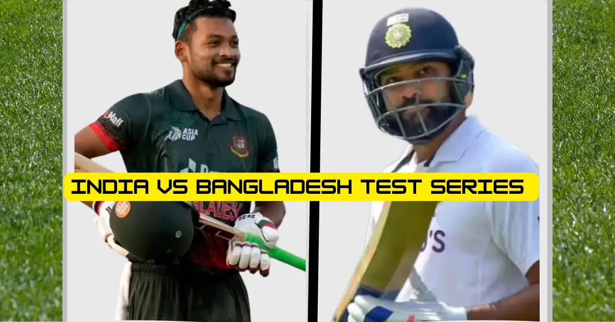 India vs Bangladesh Test Series